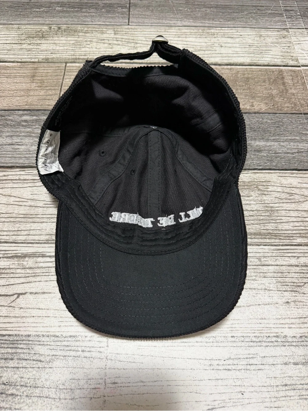 Friends TV Show I’LL BE THERE FOR YOU Corduroy Black Adjustable Dad Hat